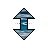 Vertical resize cursor