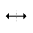 Horizontal resize cursor
