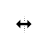 Horizontal resize cursor