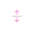 Vertical resize cursor