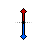 Vertical resize cursor