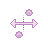 Horizontal resize cursor