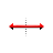 Horizontal resize cursor