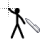 stickman cursur write cursor