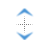 Vertical resize cursor