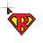 Superman Alphabet r cursor