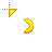 pac-man left cursor