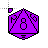 D8 Purple 1 cursor