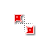 Red heart pulse diagonal resize 1 cursor