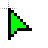 Pixelated green Cursors preview