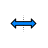 Horizontal resize cursor