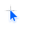 left_ptr - blue cursor