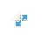 Blue Attack Diagonal 2 cursor