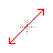 red diagonal resize 2 cursor