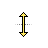Vertical resize cursor