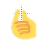 Horizontal resize cursor