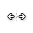 Horizontal resize cursor