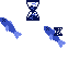 blue fish Cursors preview