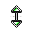 Vertical resize cursor