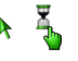 Windows XP 3D Lime Green Cursors preview