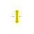 Vertical resize cursor