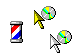 ⊞Windows Classic ¶ ☞supplement☜ Cursors preview