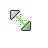 GreenStone - Diagonal 1 cursor