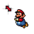 Super Mario Bros. (SNES) Big Mario - Diagonal Resize 1 cursor