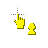 Yellow Person cursor