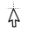 up cursor