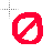 Prohibition cursor