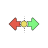 Horizontal resize cursor