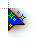 Blue Glitter cursor cursor