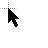 Black Pointer Without a Line cursor