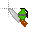 knife with gernade cursor