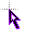 neon purple cursor