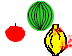 Destructive Fruits Cursors preview