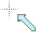 Cyan 8bit 1991 Cursor cursor