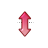 Vertical resize cursor