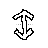 Vertical resize cursor