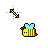 Bee - Diagonal resize 1 cursor