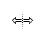 Horizontal resize cursor