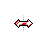 Horizontal resize cursor