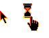 Vaporwave Fire Gradient Black Cursors preview