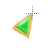 Left Emerald in Gold triangle 2 cursor