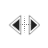 Horizontal resize cursor