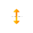 Vertical resize cursor