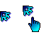 AndySquirrel's Blue Cursors preview