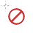 Unavailable cursor