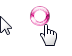 Super Medium Blue Cursors preview